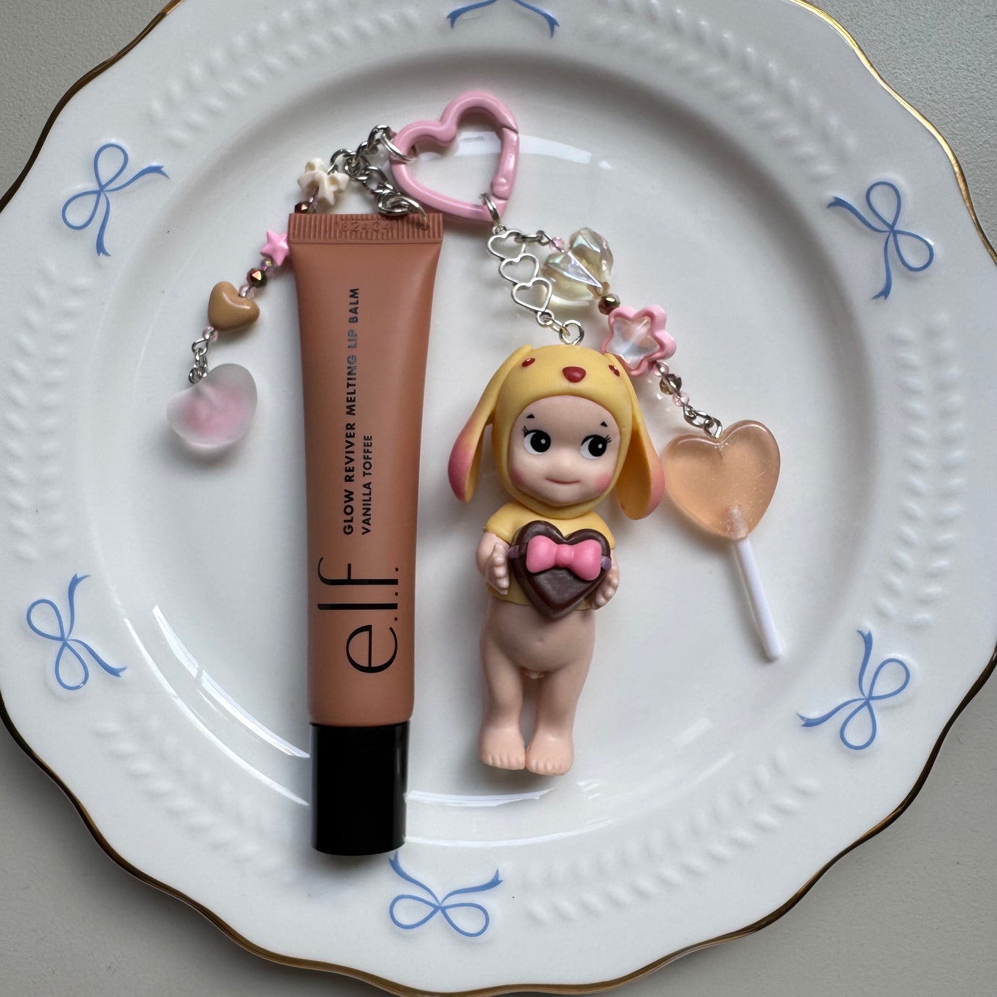 Sonny Angel Chocolate Lippie Charm with Mirror