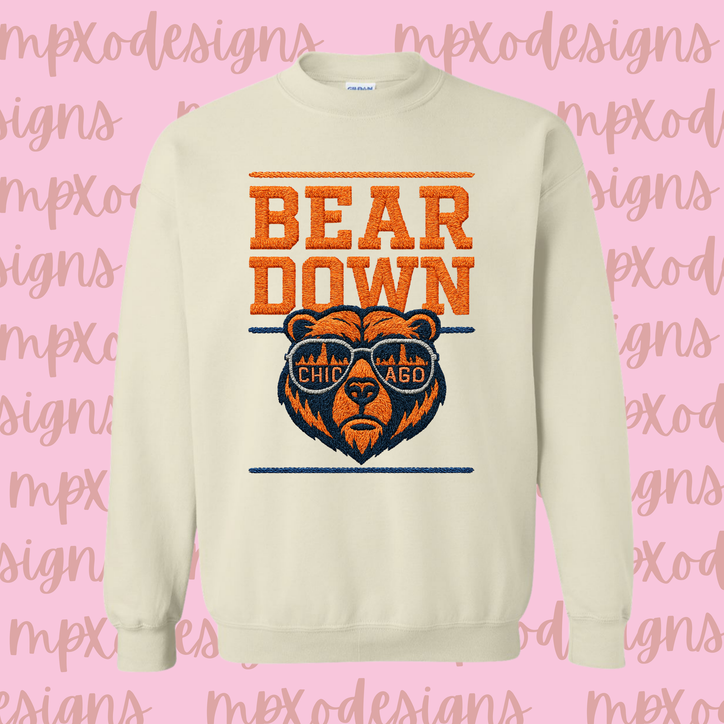 Bear Down Crewneck