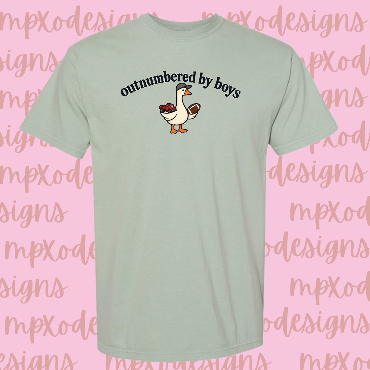 Outnumbered by Boys Shirt