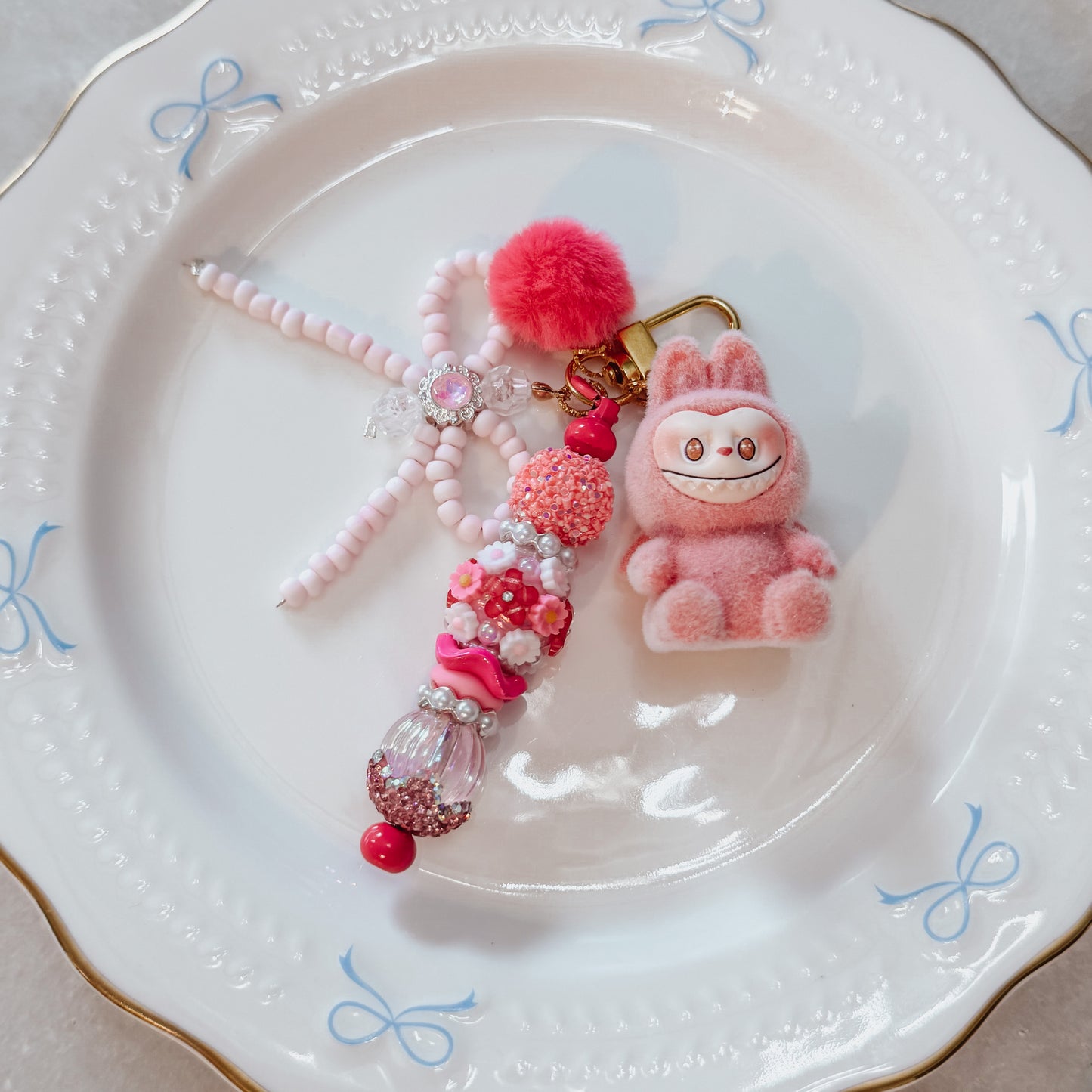 Pink Labubu Charm
