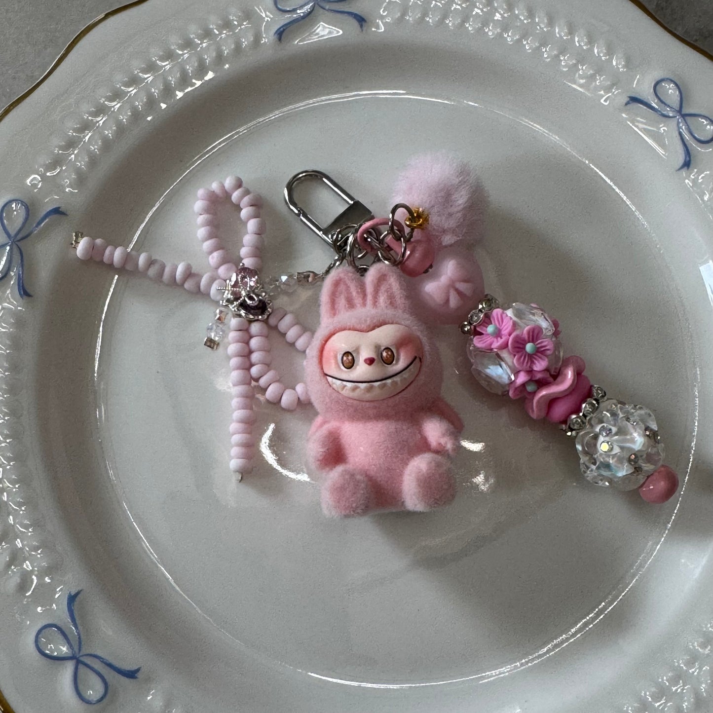 Pink Labubu Charm