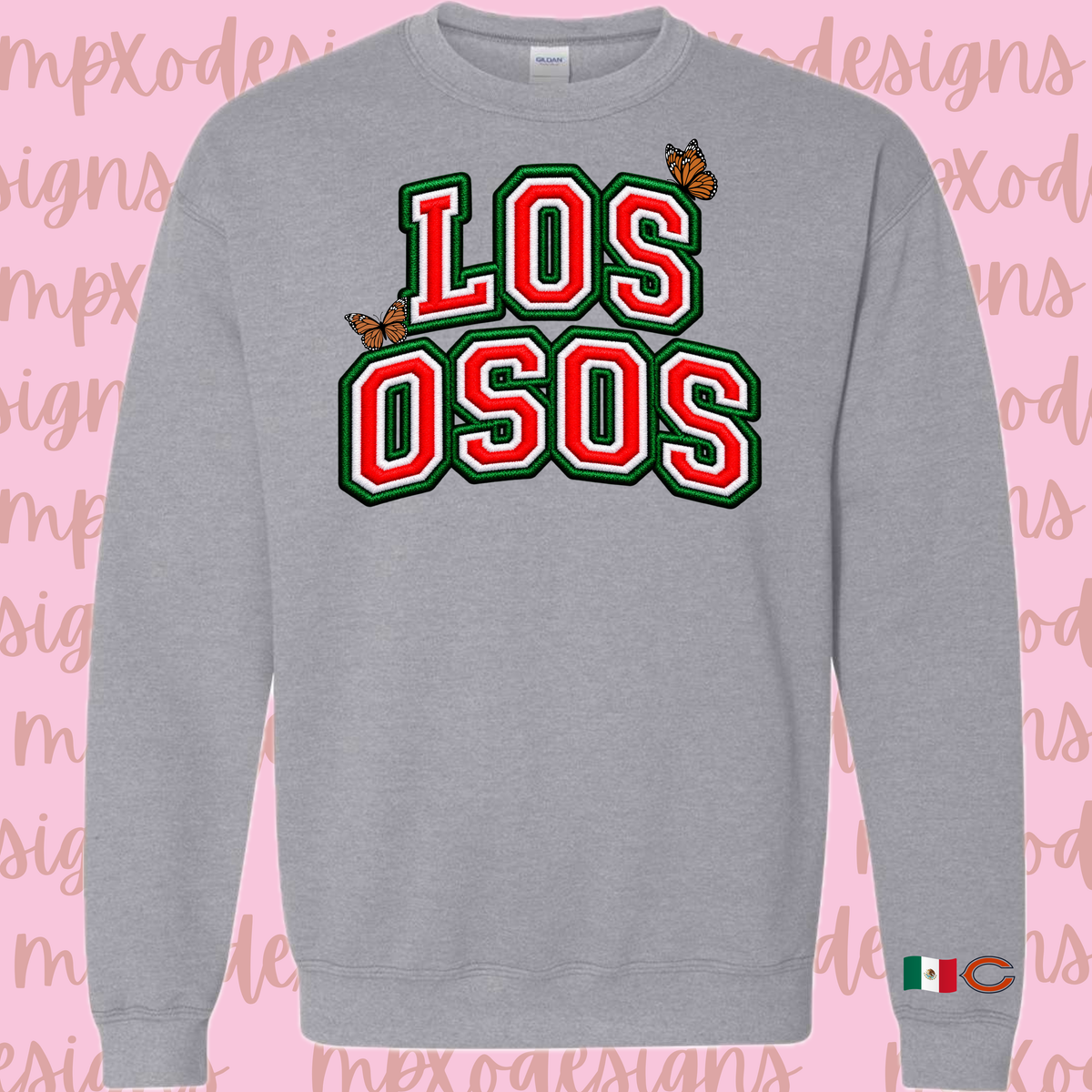 Los Osos Butterflies Crewneck Sweater