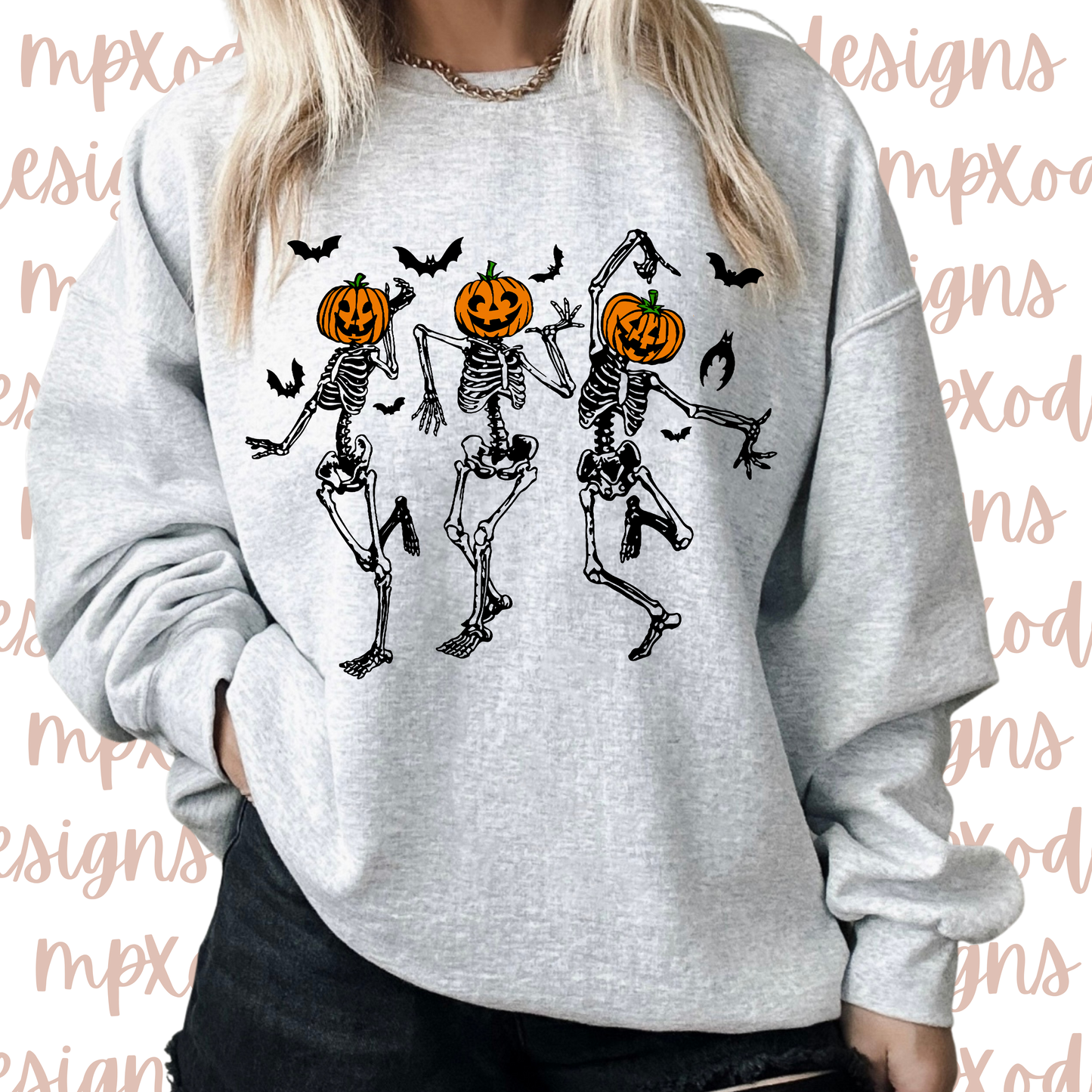 Dancing Skelly Crewneck