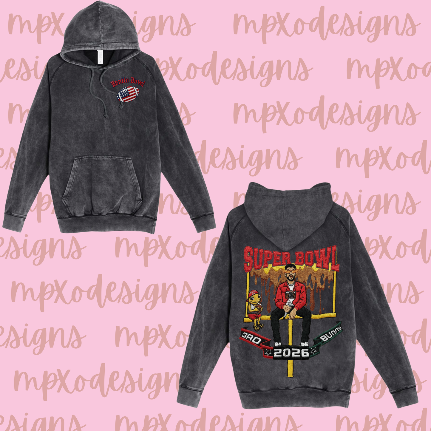 Benito Bowl Faux Embroidery