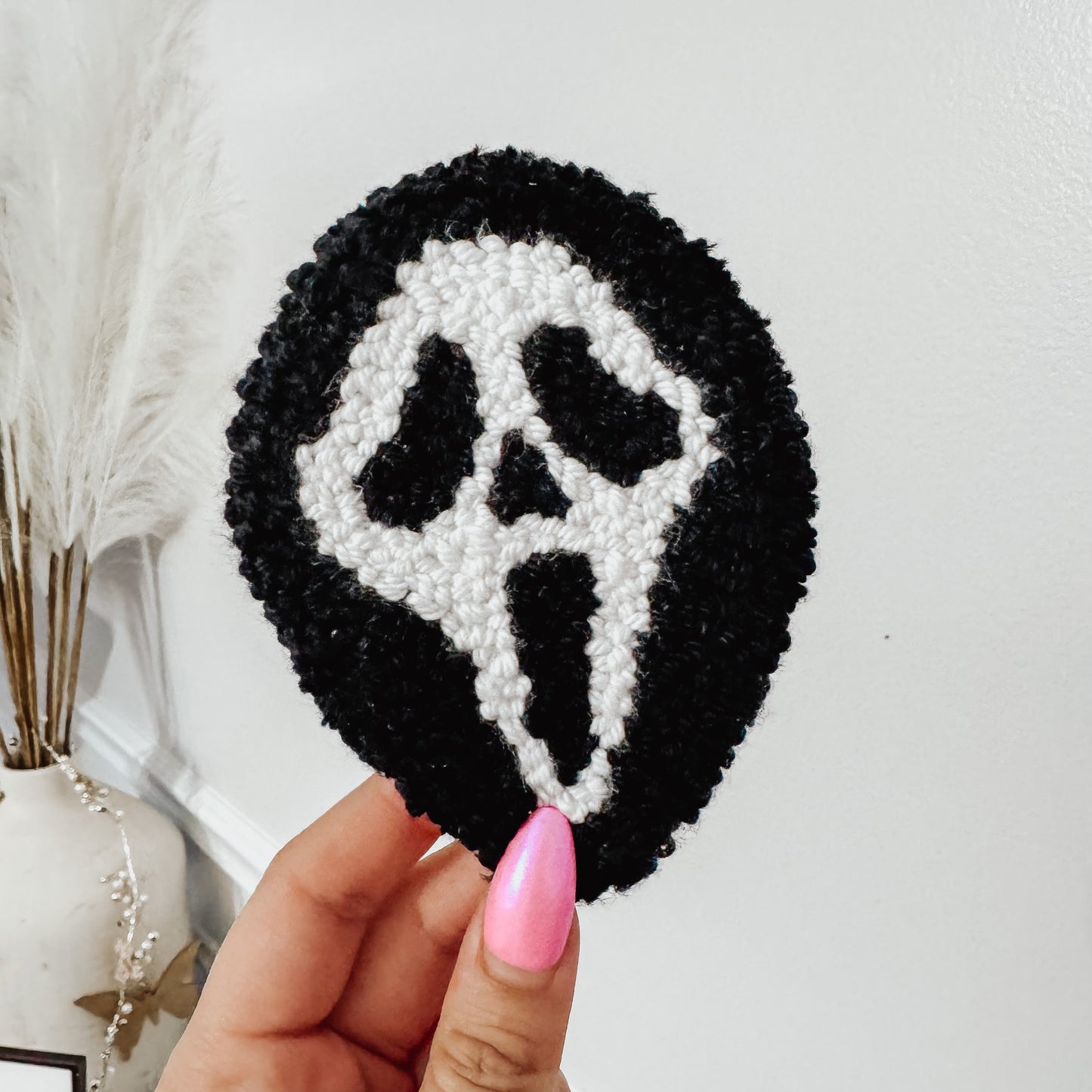 Ghostface Mug Rug