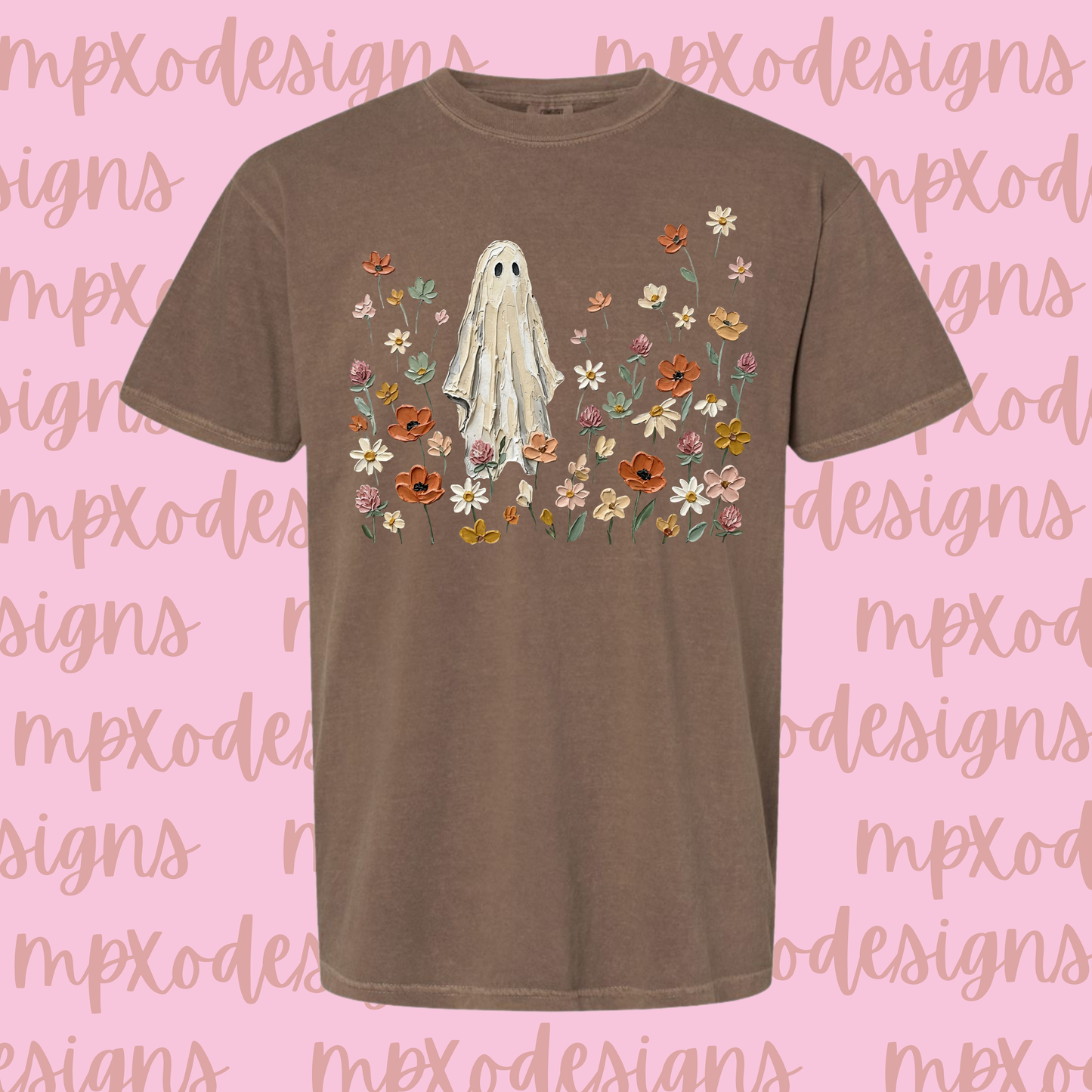 Flower Ghost T-Shirt