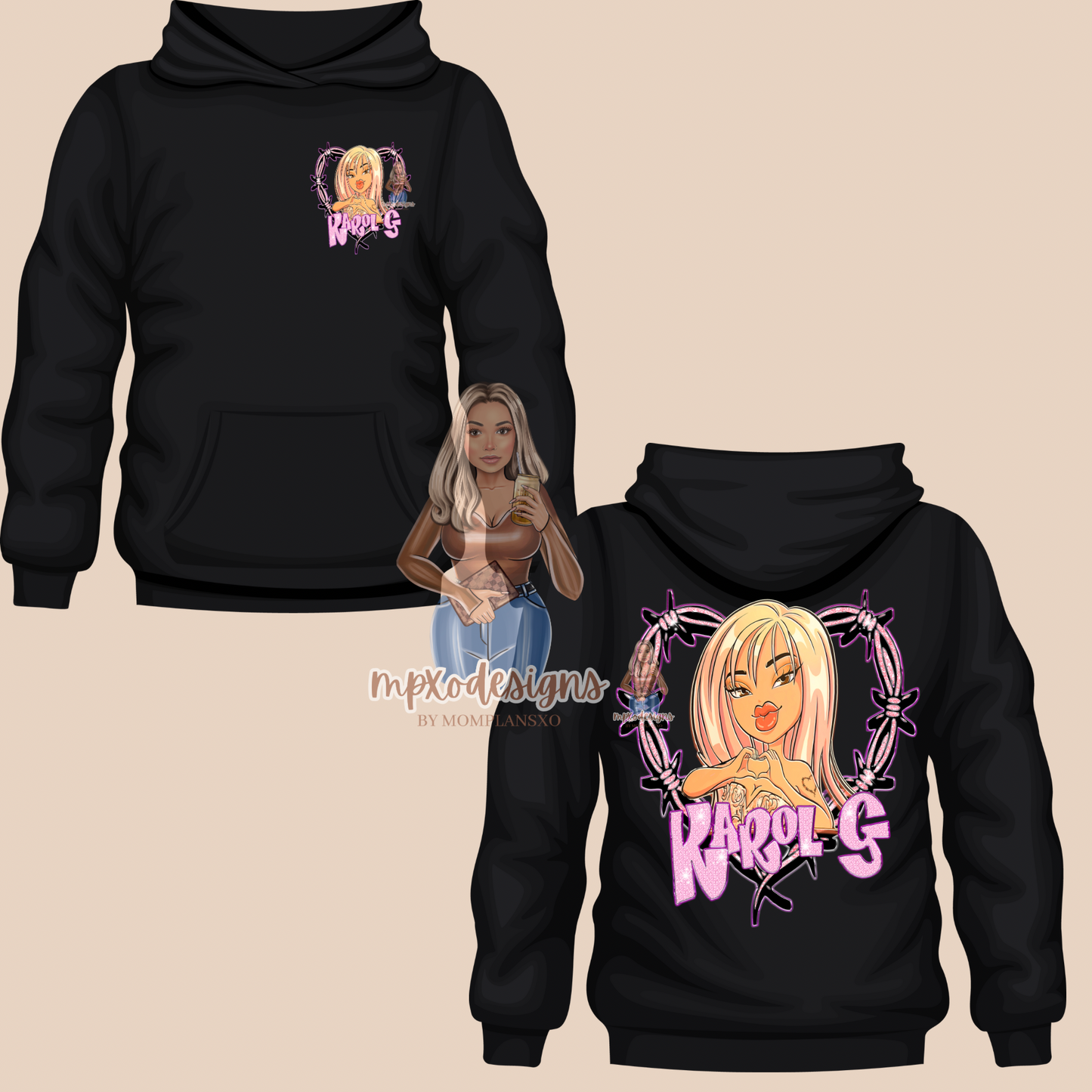Karol G Bratz Hoodie
