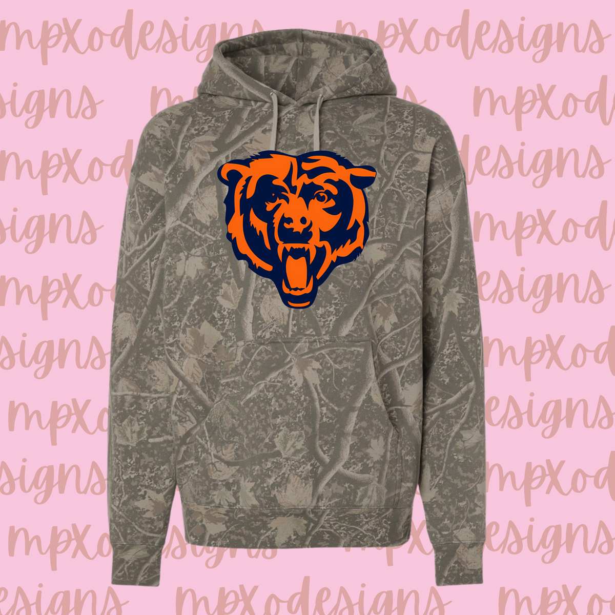 Bear Camo Hoodie