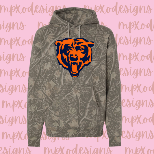 Bear Camo Hoodie