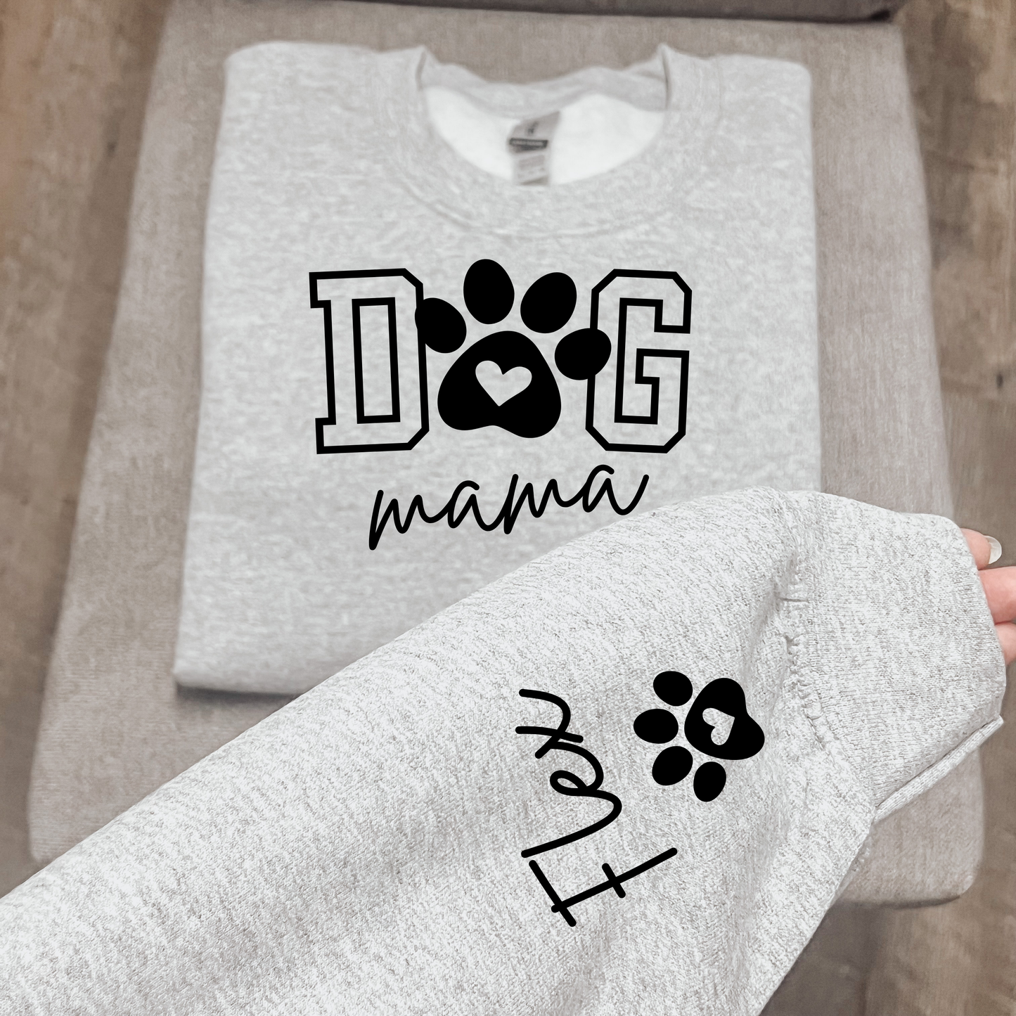 Custom Dog Mama Crewneck