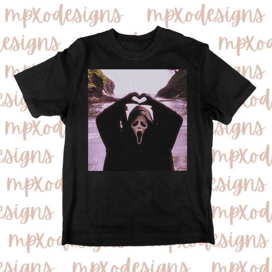 Ghostface Heart T-Shirt