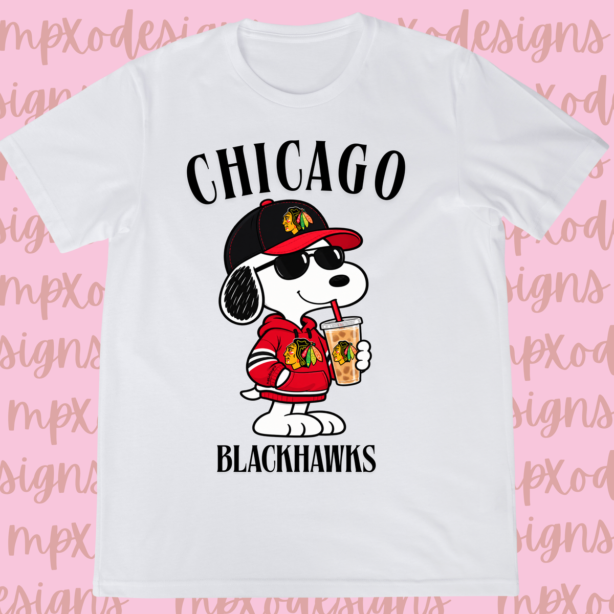 Snoopy Blackhawks Shirt