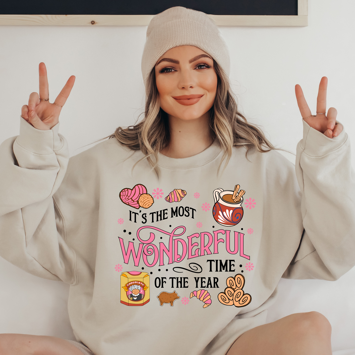 It’s The Most Wonderful Time Crewneck Sweater