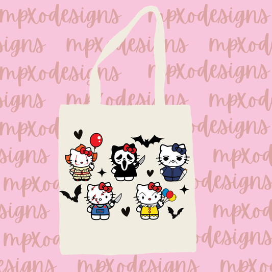 HK Horror Tote Bag
