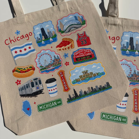 Chicago Tote Bag