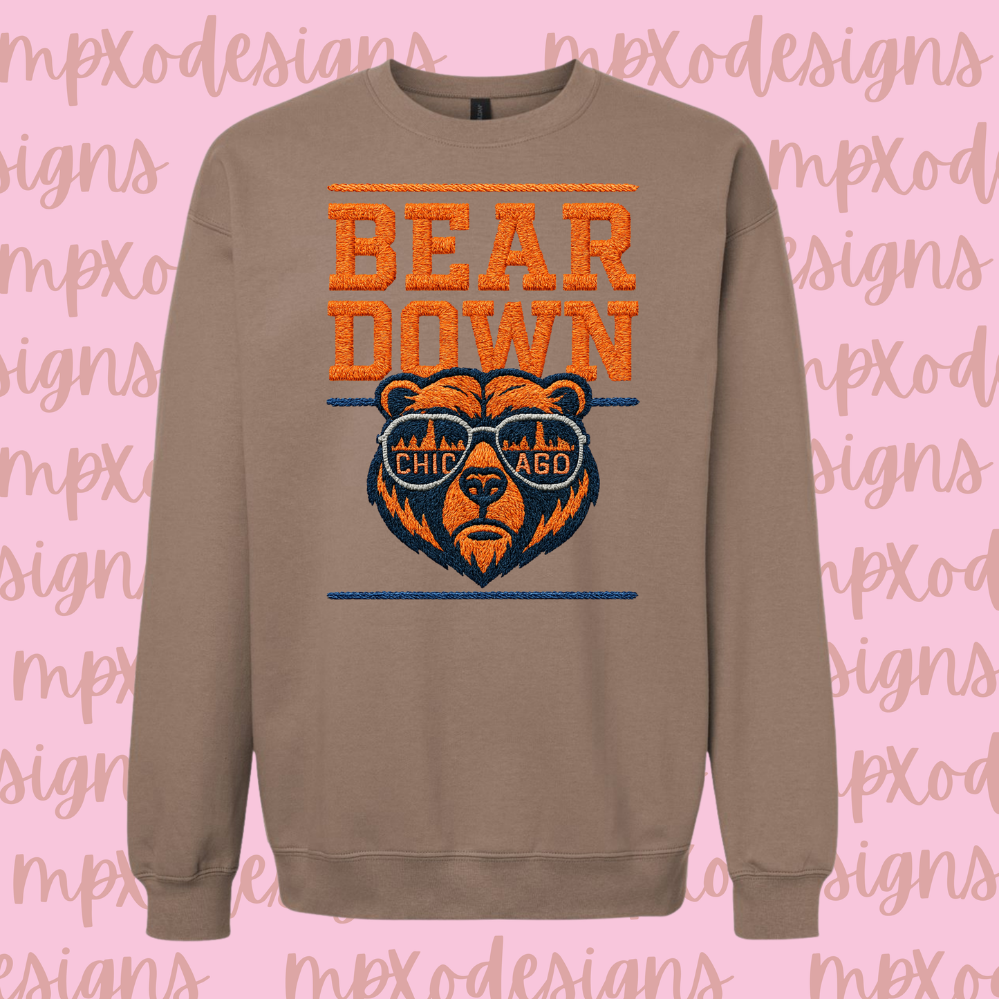 Bear Down Crewneck