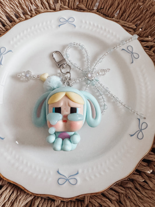 Big Bubbles Bunny Purse Charm