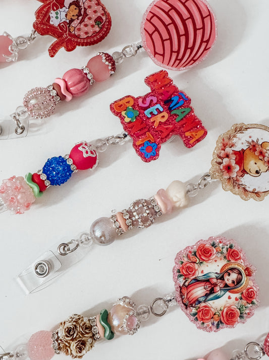 Beaded Badge Reels