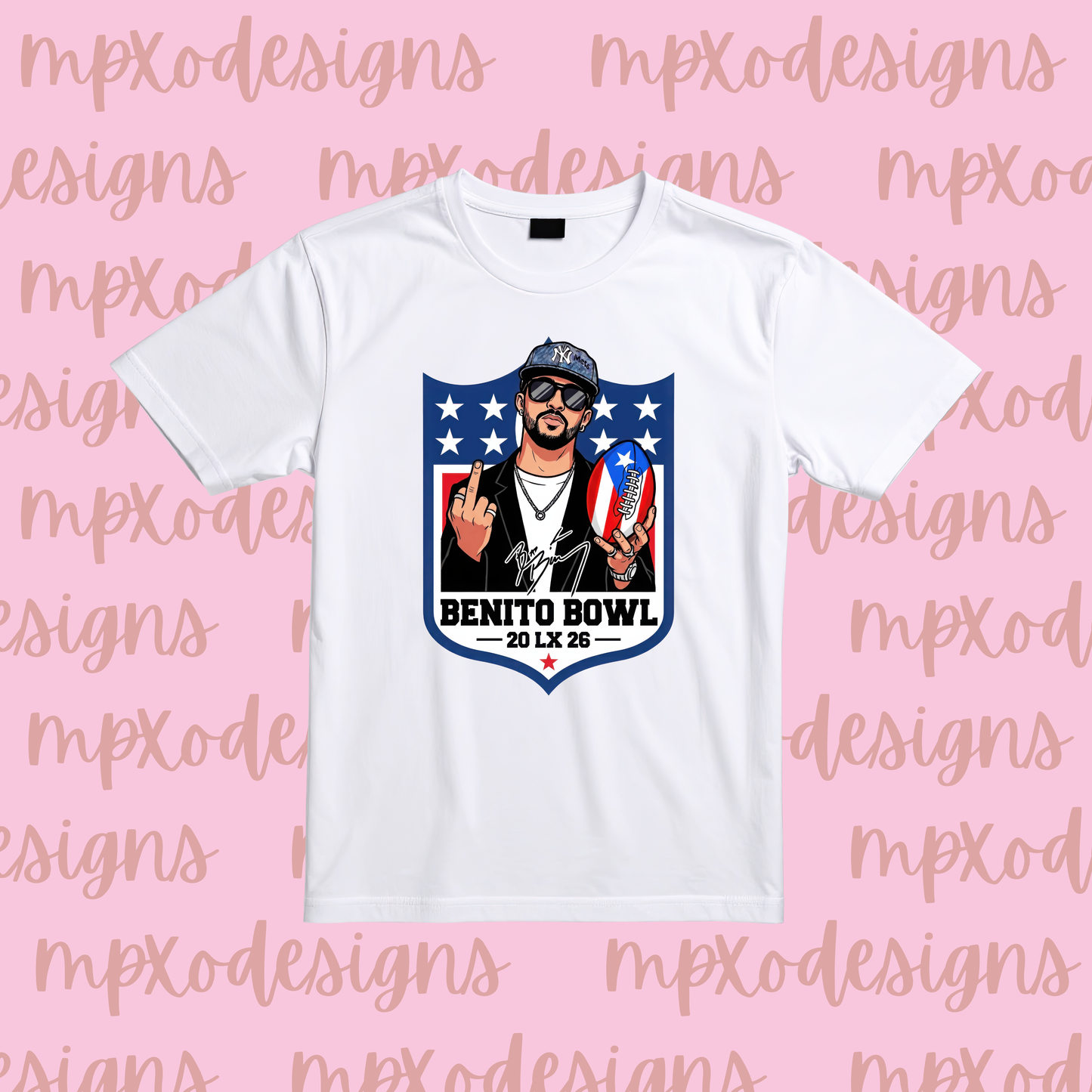 Benito Bowl White T-Shirt