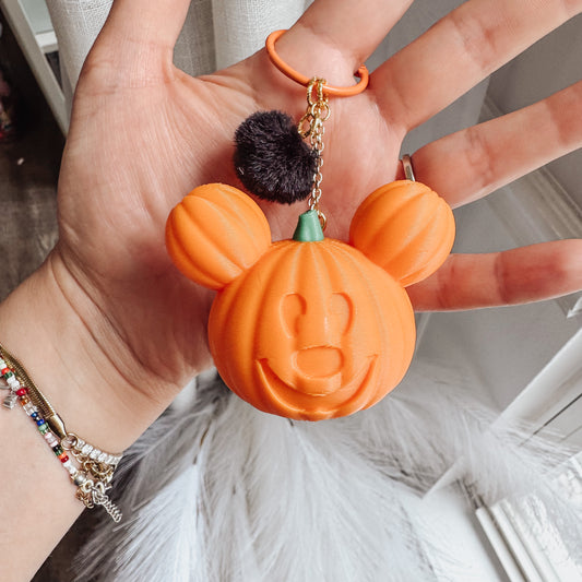 Pumpkin Mouse Charm