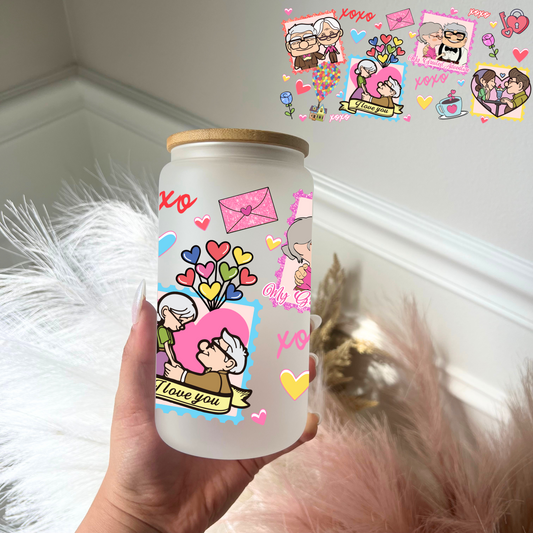 Xoxo Up 16oz Frosted Cup