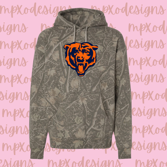Bear Camo Hoodie