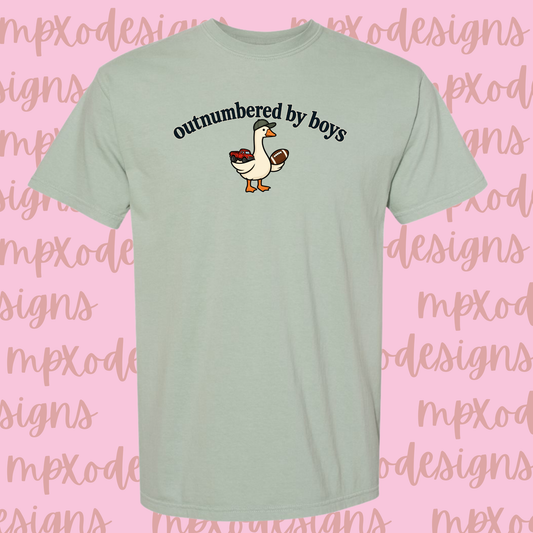 Outnumbered by Boys Shirt