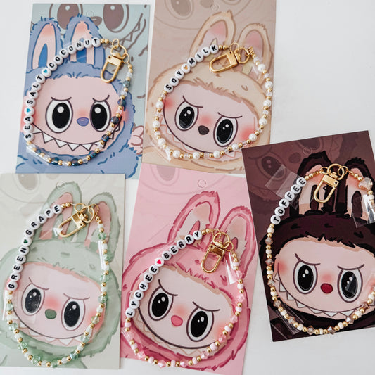 Labubu Name Charms