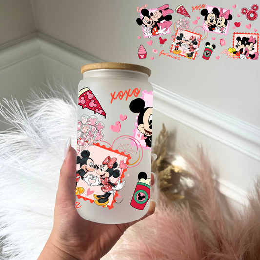Mickey XoXo 16oz Frosted Cup