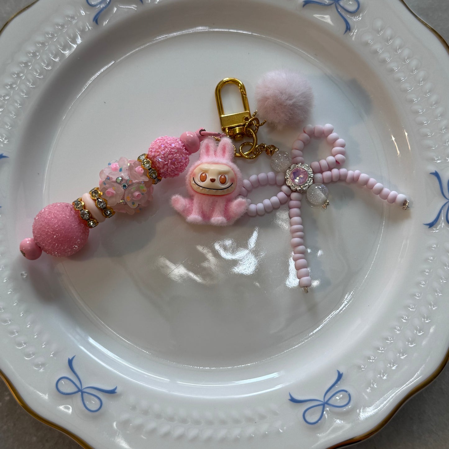 Mini Labubu Purse Charm