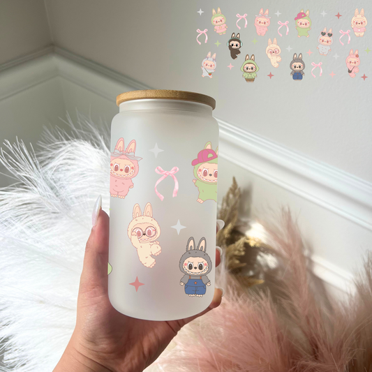 Labubu Glass Cup