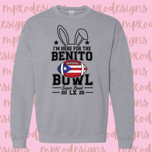 Benito Bowl Crewneck Sweater