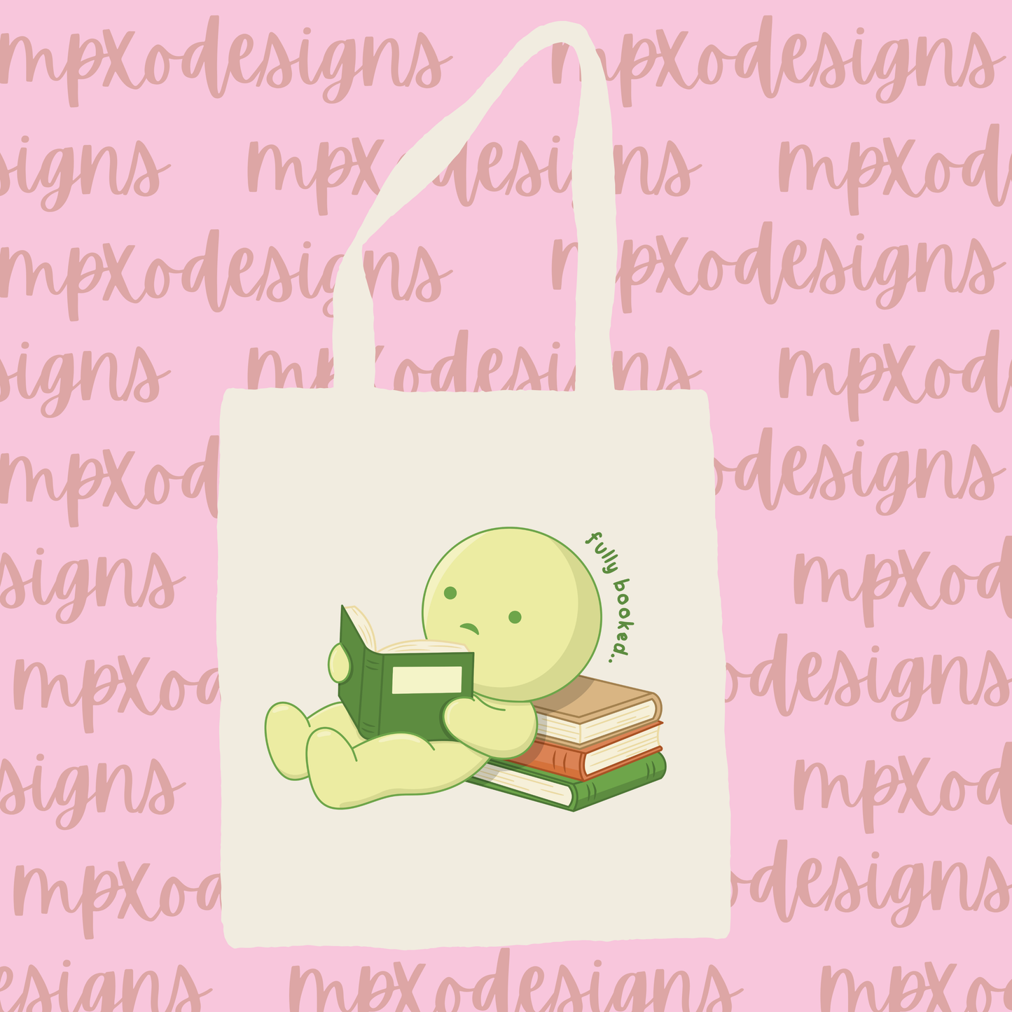 Fully Booked Tote Bag