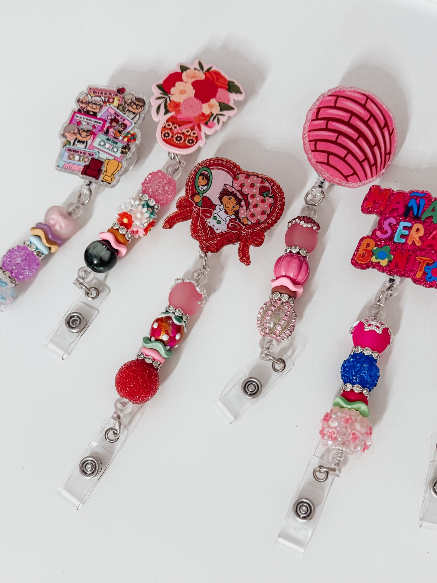 Beaded Badge Reels