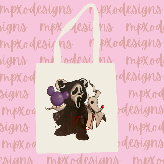 Ghostface Zero Tote Bag