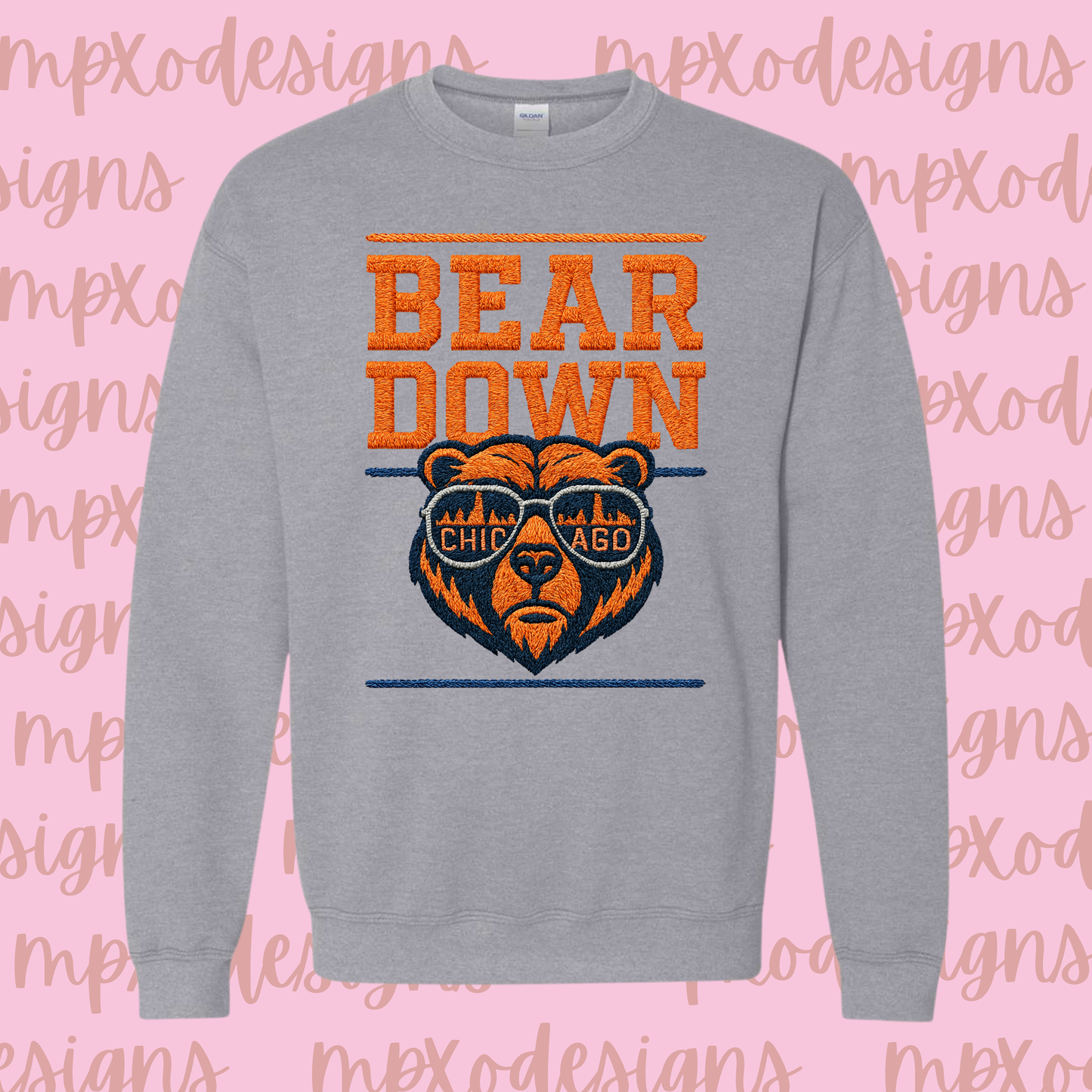 Bear Down Crewneck