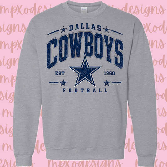 Football Teams Crewneck Sweater