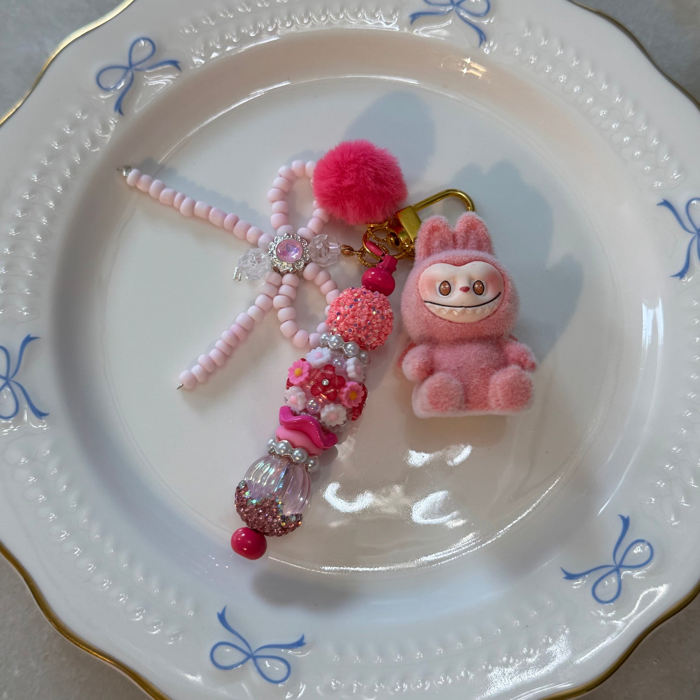 Pink Labubu Charm