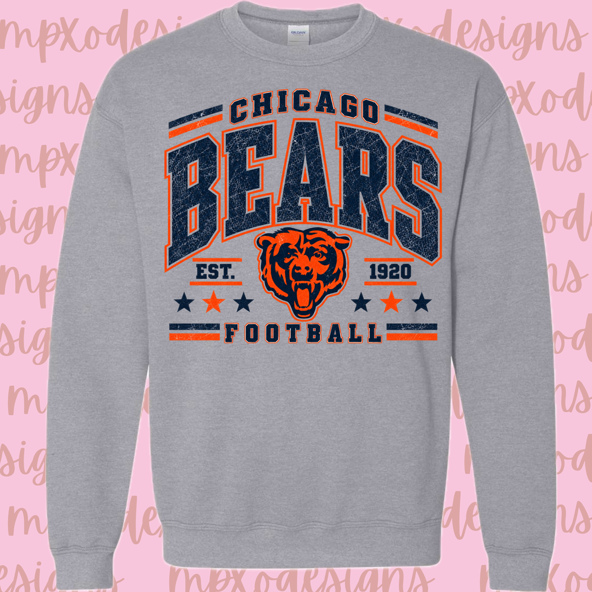 Football Teams Crewneck Sweater