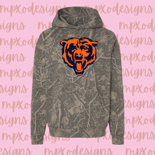 Bear Camo Hoodie