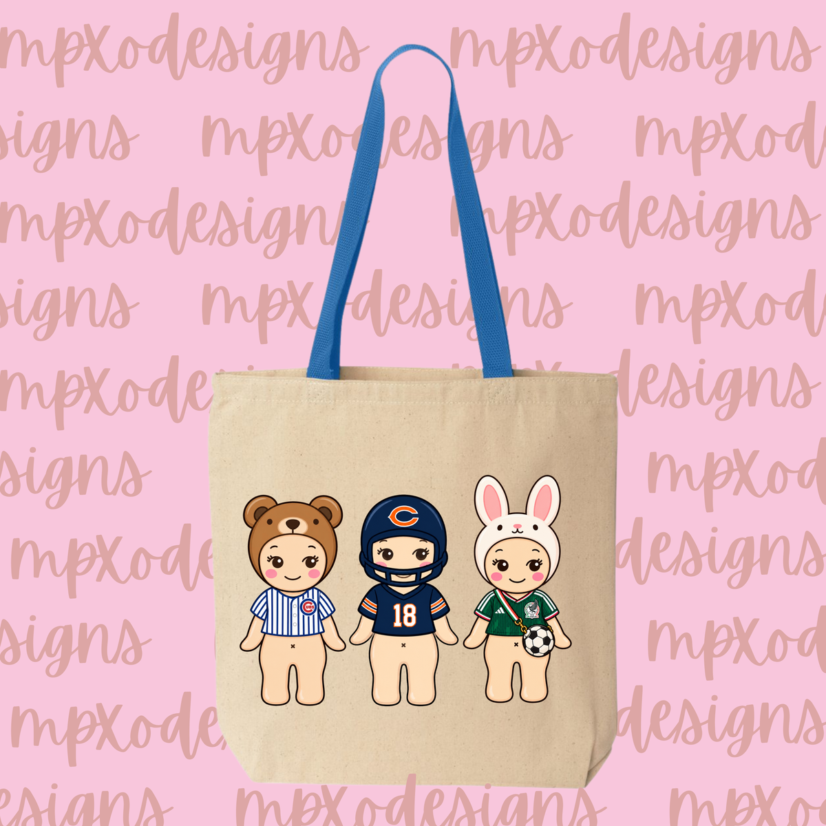 Chicago X Mexico Sonny Angel Tote