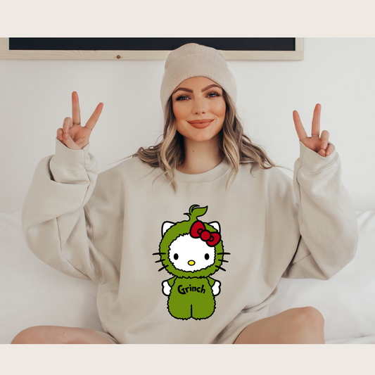 HK Grinch Crewneck Sweater