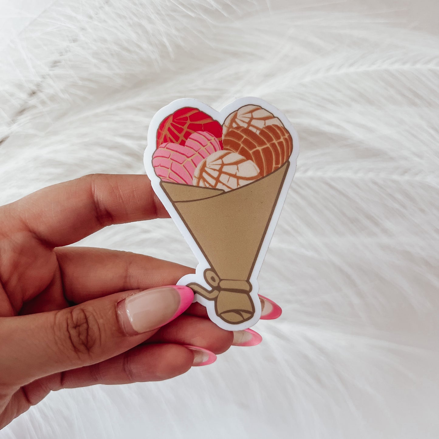 Concha Bouquet Sticker
